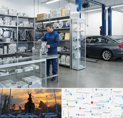لوازم یدکی بی ام و BMW در میدان حر 