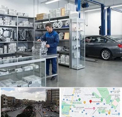 لوازم یدکی بی ام و BMW در بلوار فردوسی مشهد