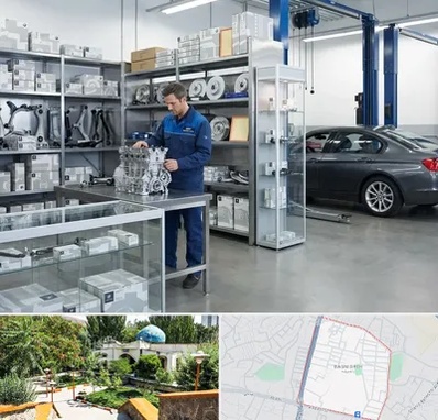 لوازم یدکی بی ام و BMW در باغمیشه تبریز 