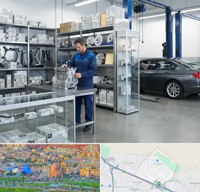 لوازم یدکی بی ام و BMW در رشدیه تبریز 