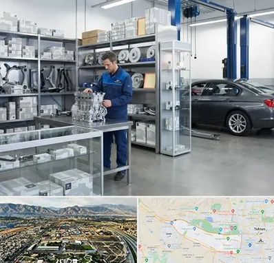 لوازم یدکی بی ام و BMW در منطقه 21 تهران 