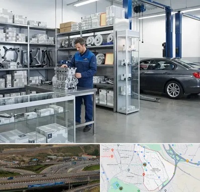 لوازم یدکی بی ام و BMW در یاغچیان تبریز 
