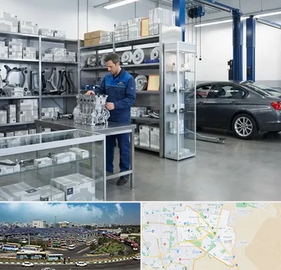 لوازم یدکی بی ام و BMW در منطقه 15 تهران