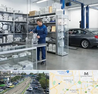 لوازم یدکی بی ام و BMW در جنوب تهران