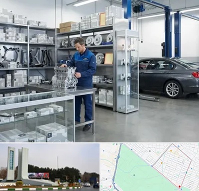 لوازم یدکی بی ام و BMW در بلوار فلسیطین مشهد 