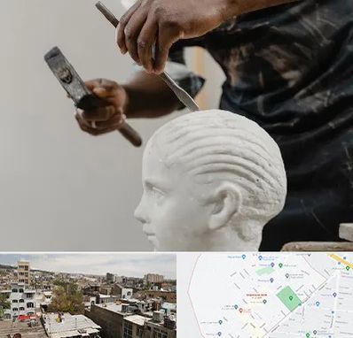 آموزشگاه مجسمه سازی در شمیران نو