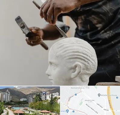 آموزشگاه مجسمه سازی در شهر زیبا