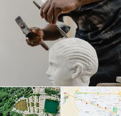 آموزشگاه مجسمه سازی در وکیل آباد مشهد