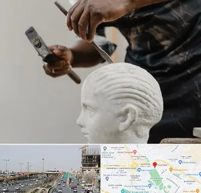 آموزشگاه مجسمه سازی در بلوار توس مشهد