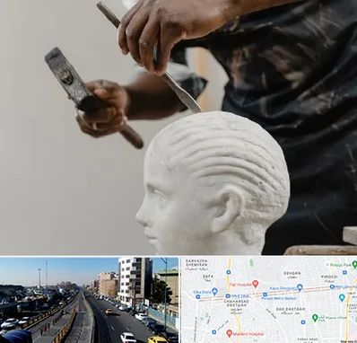 آموزشگاه مجسمه سازی در پیروزی