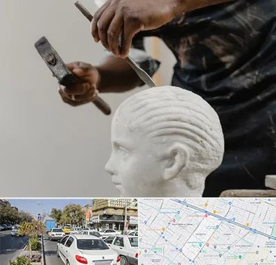 آموزشگاه مجسمه سازی در مفتح مشهد