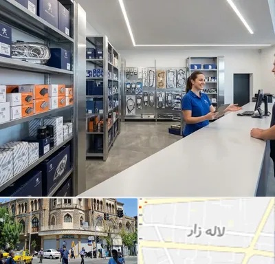لوازم یدکی پژو در لاله زار