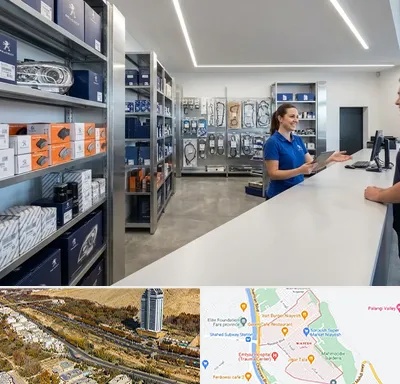 لوازم یدکی پژو در خیابان نیایش شیراز 