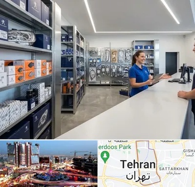 لوازم یدکی پژو در صادقیه