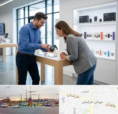 فروش ردیاب در میدان خراسان