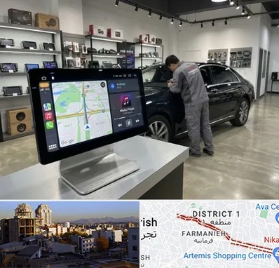 فروش مانیتور خودرو در فرمانیه 