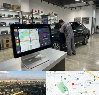فروش مانیتور خودرو در هنگام