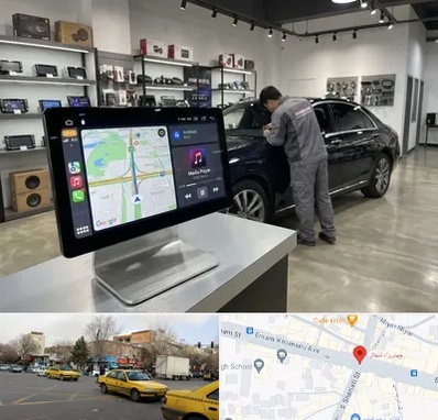 فروش مانیتور خودرو در شهناز تبریز