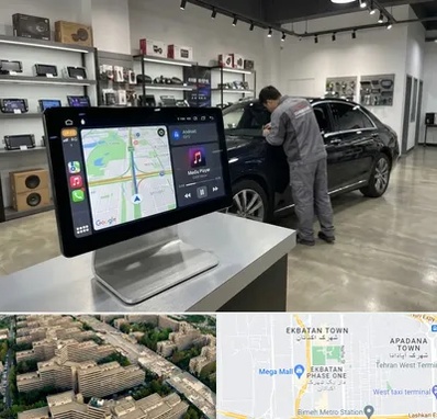 فروش مانیتور خودرو در اکباتان 