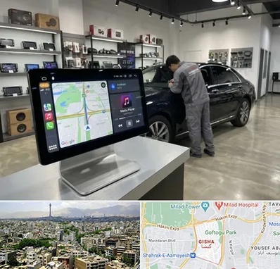 فروش مانیتور خودرو در گیشا 