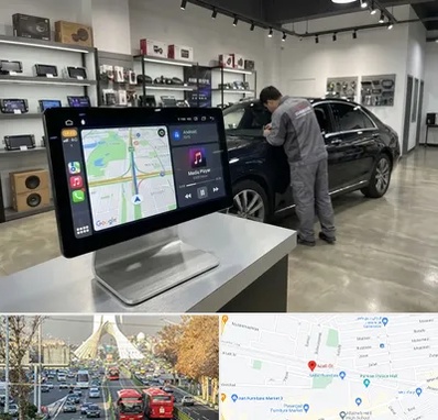 فروش مانیتور خودرو در خیابان آزادی