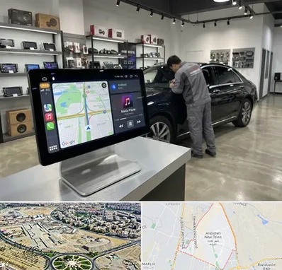 فروش مانیتور خودرو در اندیشه