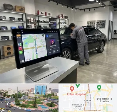 فروش مانیتور خودرو در ونک