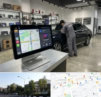 فروش مانیتور خودرو در میدان کاج