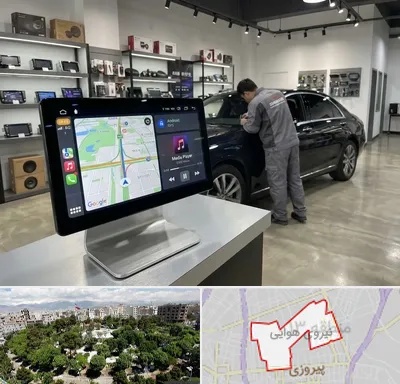 فروش مانیتور خودرو در نیروی هوایی