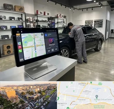 فروش مانیتور خودرو در تهرانپارس 