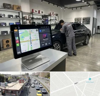 فروش مانیتور خودرو در خیابان دماوند
