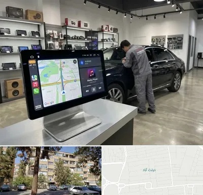 فروش مانیتور خودرو در دولت آباد