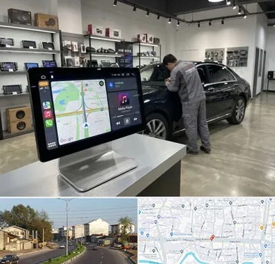 فروش مانیتور خودرو در ضیابری رشت 
