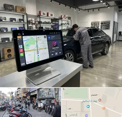 فروش مانیتور خودرو در چهارراه استانبول