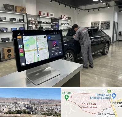 فروش مانیتور خودرو در شهرک گلستان شیراز
