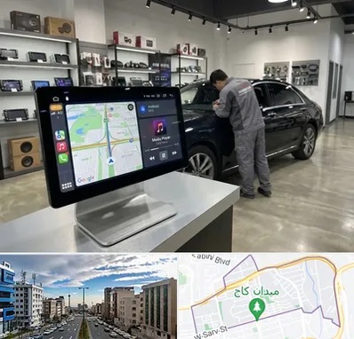 فروش مانیتور خودرو در سعادت آباد