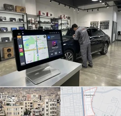 فروش مانیتور خودرو در اسکندری 