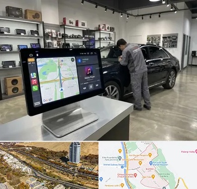 فروش مانیتور خودرو در خیابان نیایش شیراز 