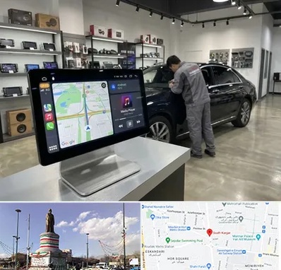 فروش مانیتور خودرو در کارگر جنوبی