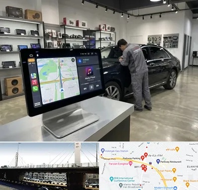فروش مانیتور خودرو در پارک وی