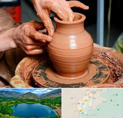 آموزشگاه سفالگری در رودبار