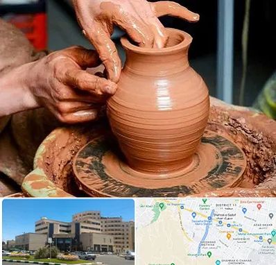 آموزشگاه سفالگری در صیاد شیرازی مشهد