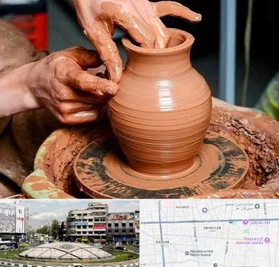 آموزشگاه سفالگری در مرکز تهران