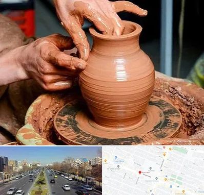 آموزشگاه سفالگری در بلوار معلم مشهد