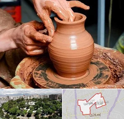 آموزشگاه سفالگری در نیروی هوایی