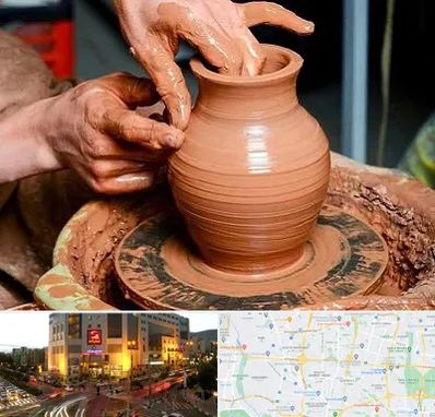 آموزشگاه سفالگری در جنت آباد تهران 