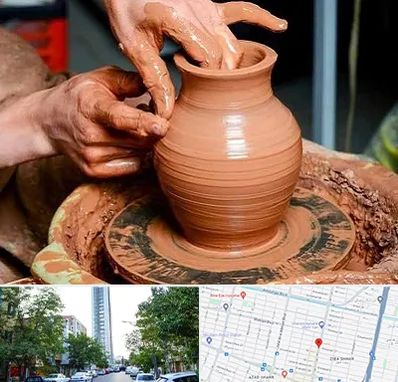 آموزشگاه سفالگری در امامت مشهد