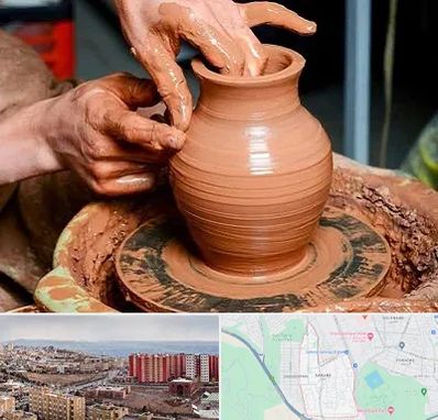 آموزشگاه سفالگری در سهند تبریز