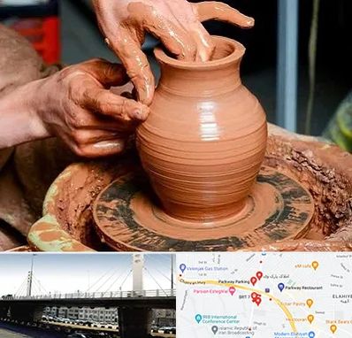 آموزشگاه سفالگری در پارک وی