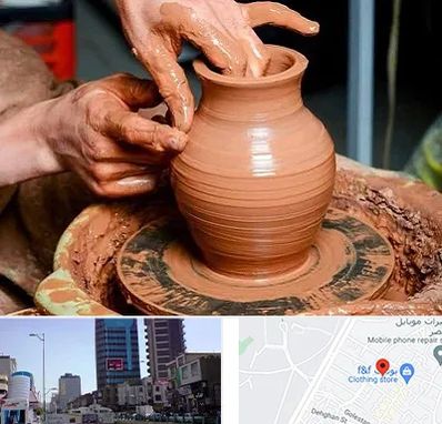 آموزشگاه سفالگری در چهارراه طالقانی کرج